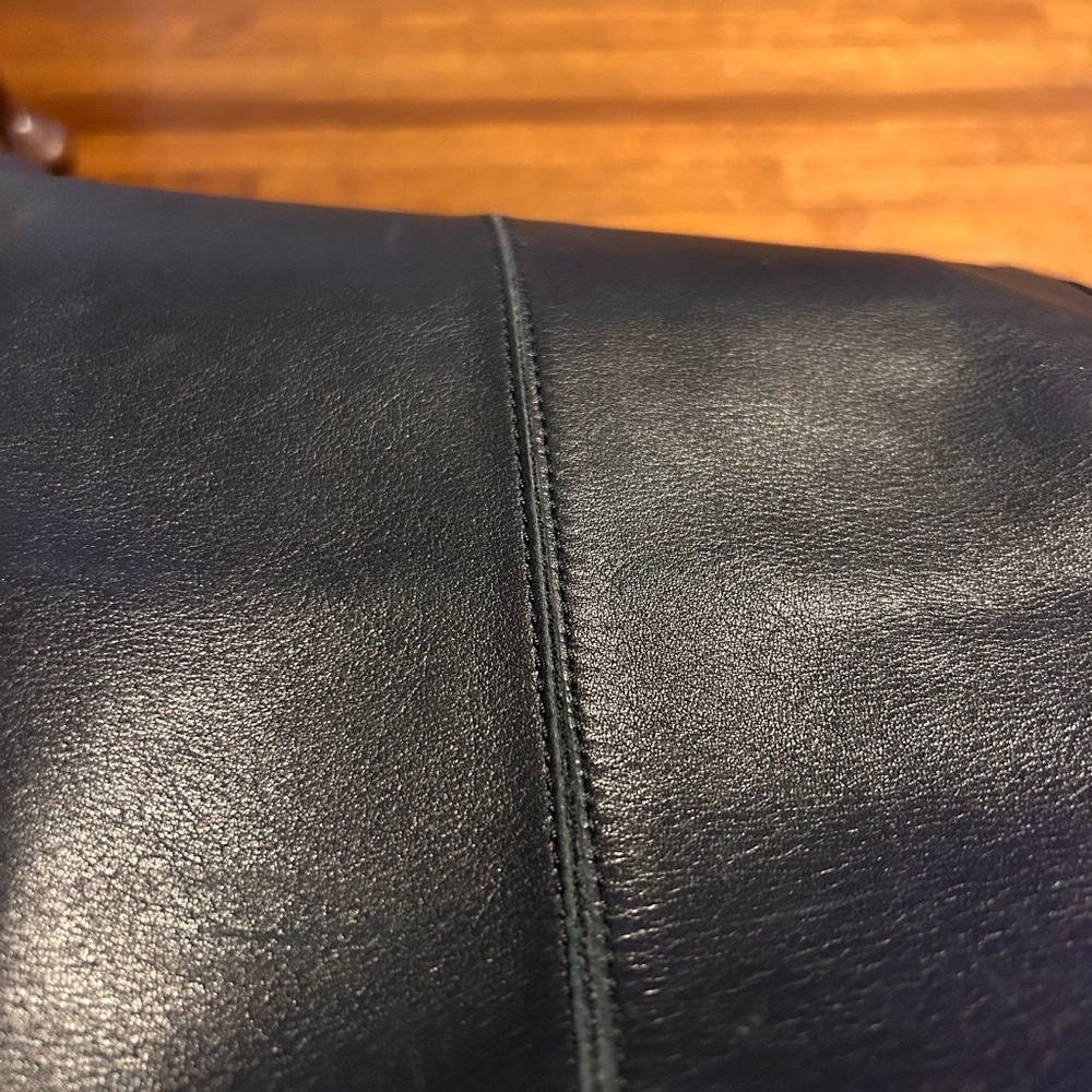 Alexander Wang Prisma black calf, skin leather tote with pouch - Picture 7 of 8